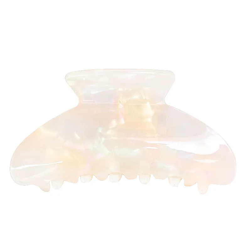 

Korean Version of Ins Hair Accessories Female Crescent-shaped Acetate Grab Chuck Hair Ponytail Hair Grab Headwear
