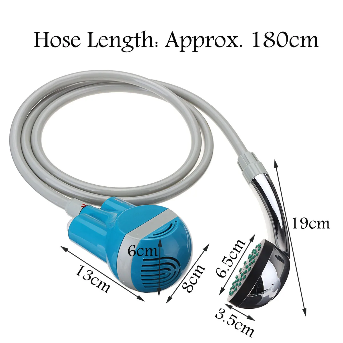 

Portable Camping ShowerCar Washer 12V Wireless Car Shower DC 12V pump pressure shower Outdoor Travel Caravan Van Pet Water Tank