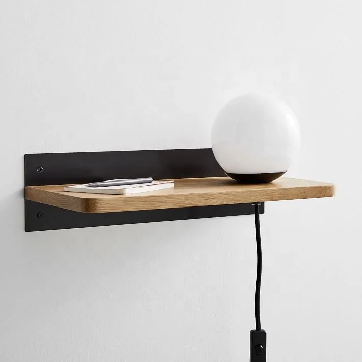 Европейский Декор книжная полка светодиодный настенный светильник под старину