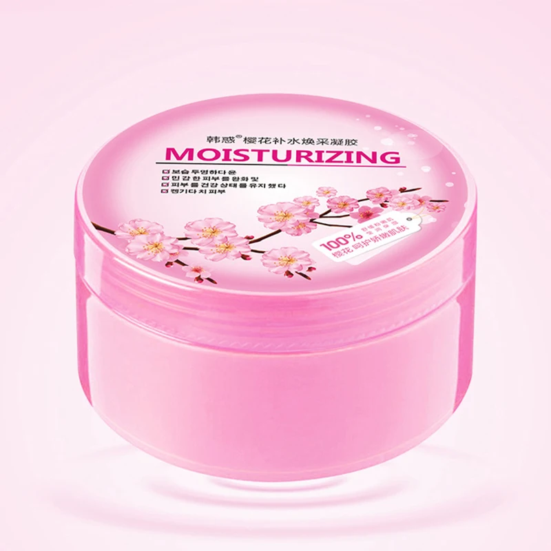 

160g Cherry blossoms Gel Natural Face Creams Moisturizer Acne Treatment Gel for Skin Repairing Natural Beauty Products