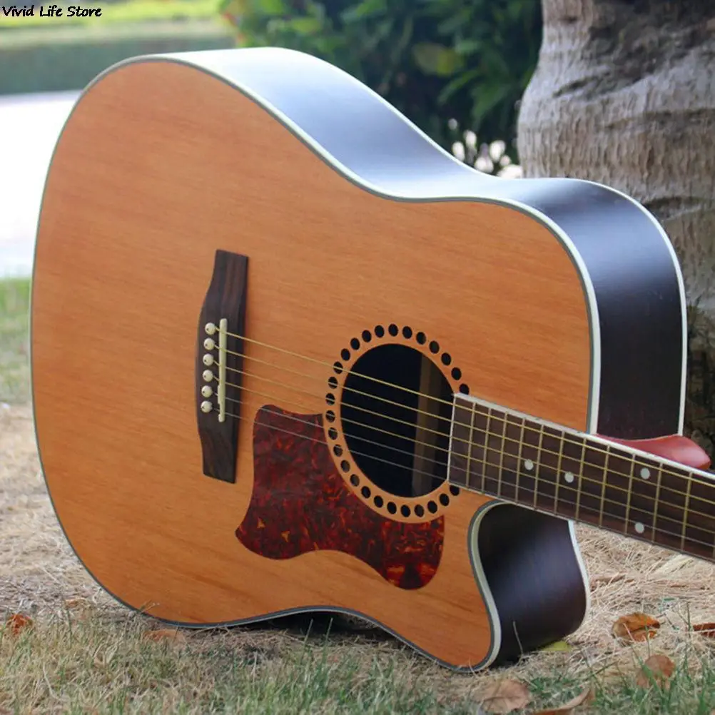 1 шт. народная Акустическая гитара самоклеющаяся наклейка на запчасти для