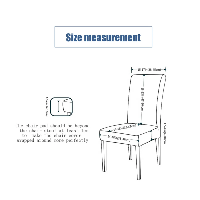 

New Style Chair Covers Spandex Elastic Slipcovers Universal Chair Covers Sofa Sets For Dining Room Wedding Banquet Bar Hotel