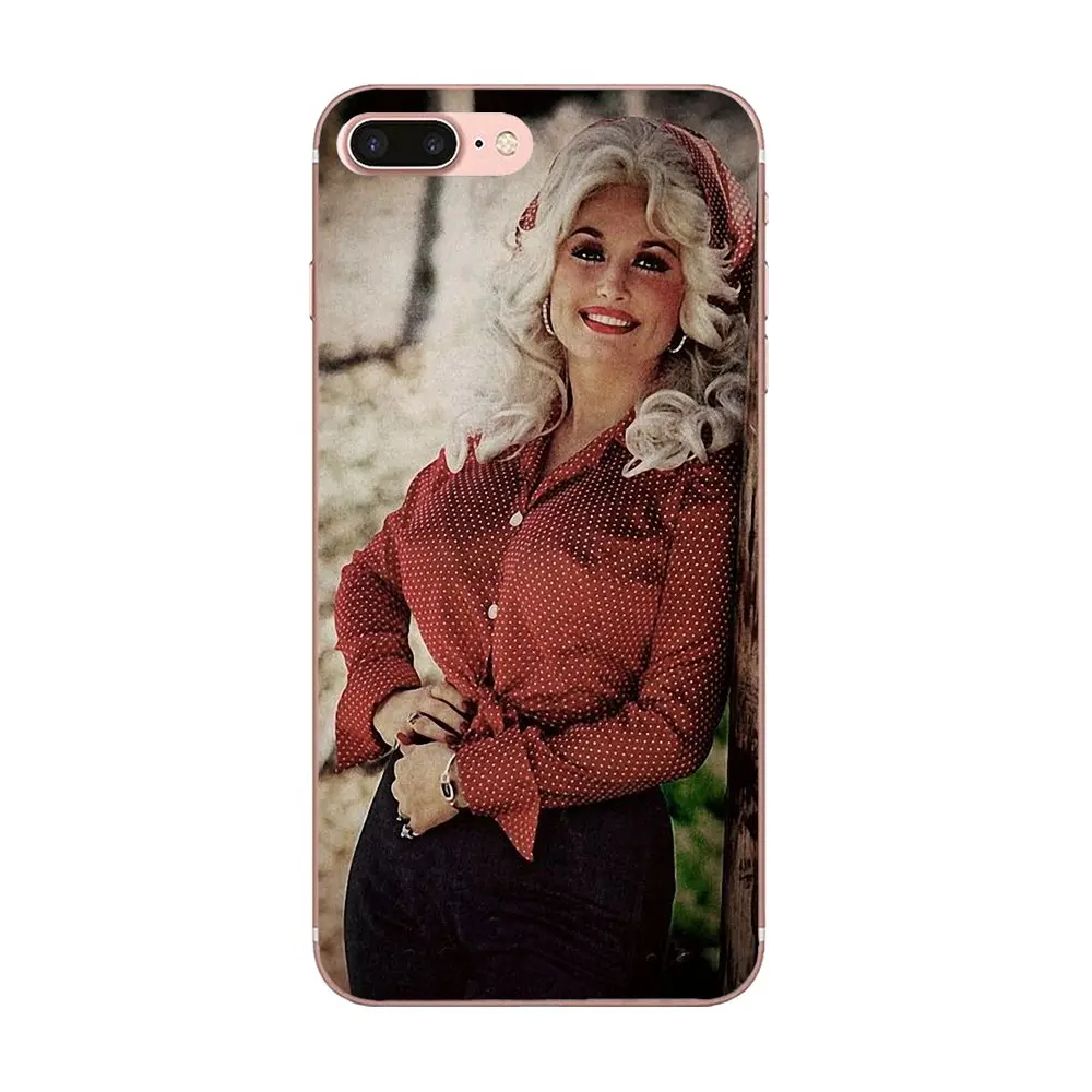 Для Xiaomi Note 3 4 mi 4C 4i 5 5S 5X6 6X A1 Max x 2 Мягкий ТПУ чехол для мобильного телефона Dolly Parton