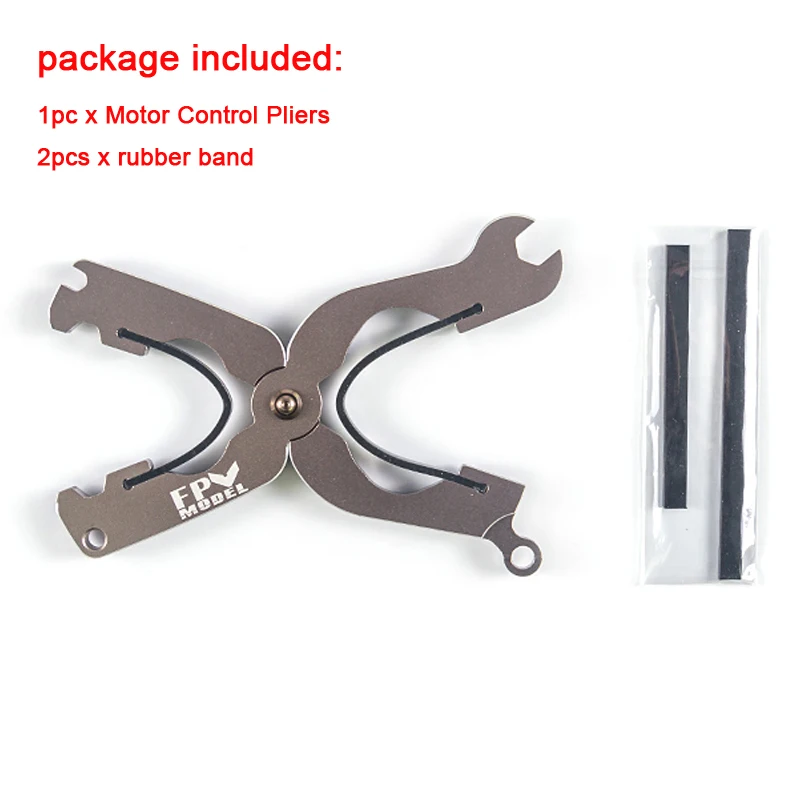 

1pc Motor Grip Pliers Multi-functional Prop Control Clamp Adjustable FPV DIY Tools for RC Racing Drone 2306 f40 2207 Accessories