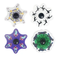 rotating fingertip spinner toy animated spinner fidget toys 3d fingertip spinning top fun cool dynamical decompression toy