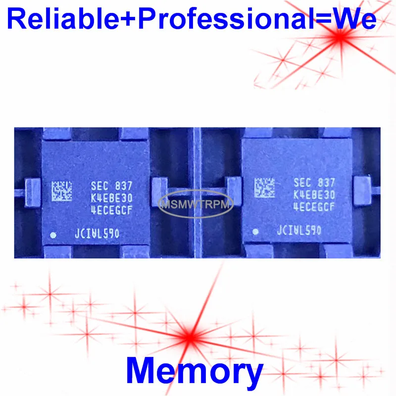 K4EBE304EC EGCF 178FBGA LPDDR3 1866 Мбит/с 4 Гб Мобильные Телефоны Планшеты ноутбуки память DDR