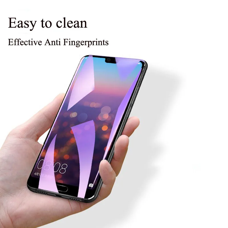 Синяя Гидрогелевая пленка для Huawei Mate 9 Pro мягкая ТПУ Взрывозащищенная защитная