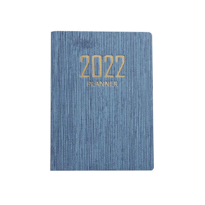

2022 Time 365 days Schedule Book A7 Newest PU Notepads Creative Planner Reminder Timetable Desk Dates Diary Planner