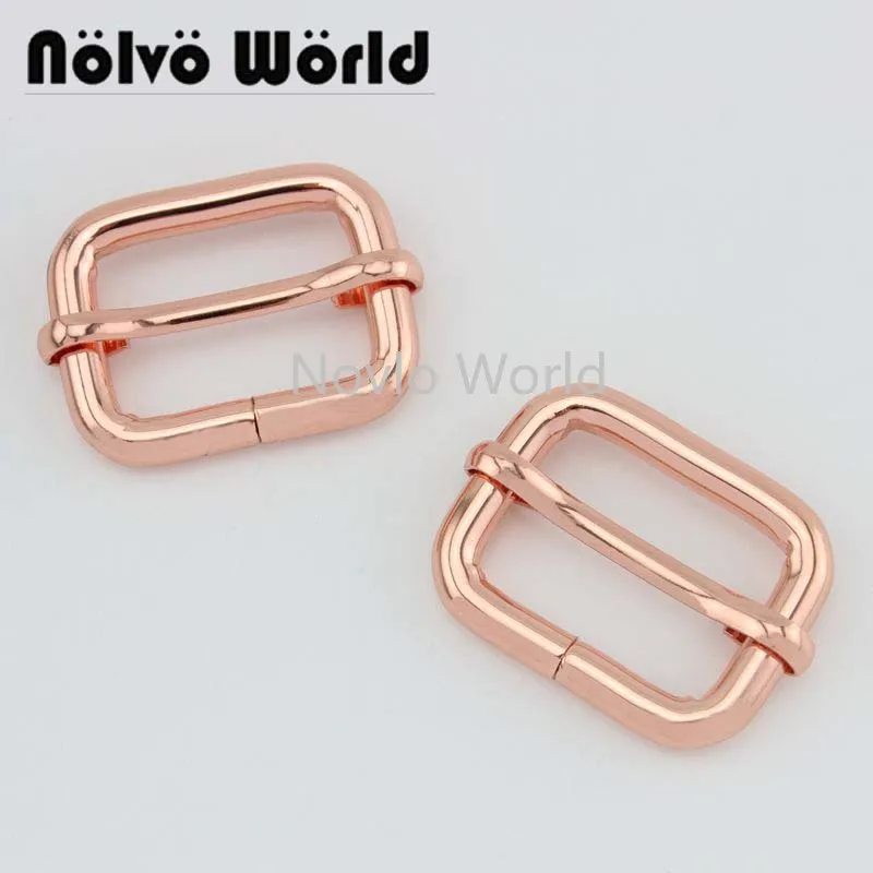 Мир Nolvo 5 20 100 шт. 6 цветов 26*19 мм 1 дюйм пряжка слайдер металлическая лента для ремня