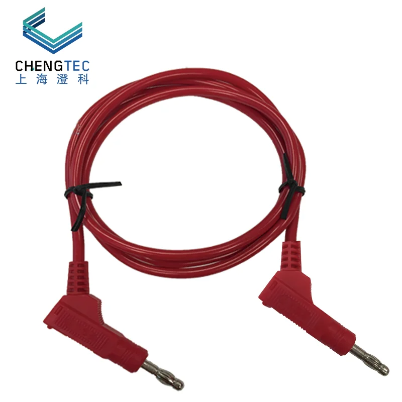 Тест на банан свинец красный 1 м|Детали и аксессуары для приборов| |