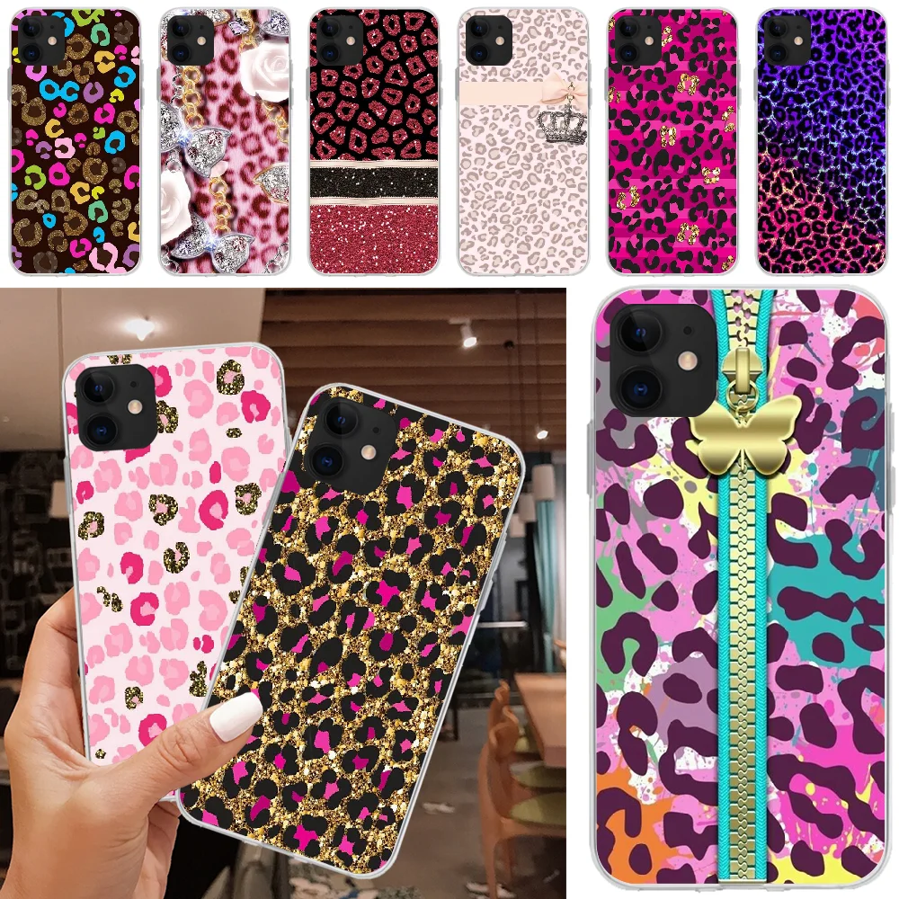 Чехол для телефона Reayou с леопардовым принтом iPhone 5C 5 5S SE 7 8 plus X XS XR MAX 11 pro Pro