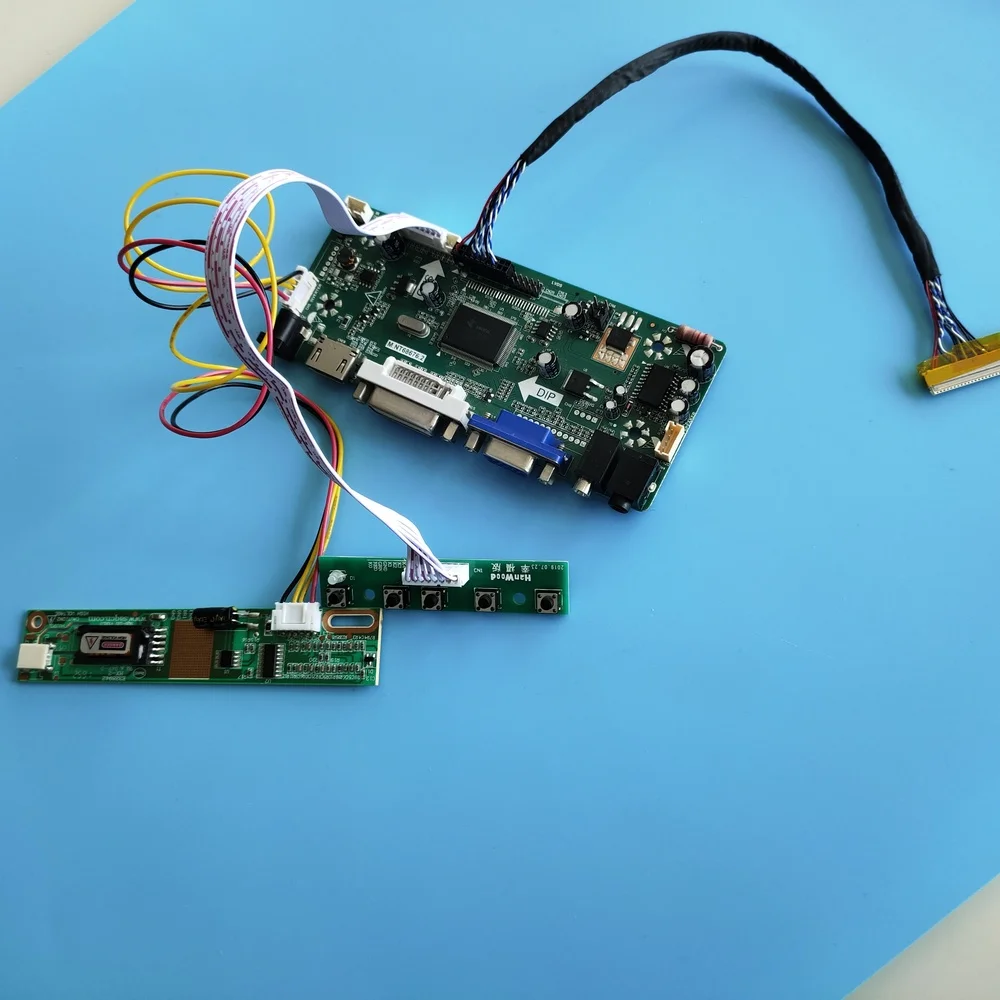 

For QD15TL02 Rev.04 Controller board Screen panel 15.4" VGA HDMI LCD DVI Monitor Kit 1280X800 30pin LVDS 1 Lamps