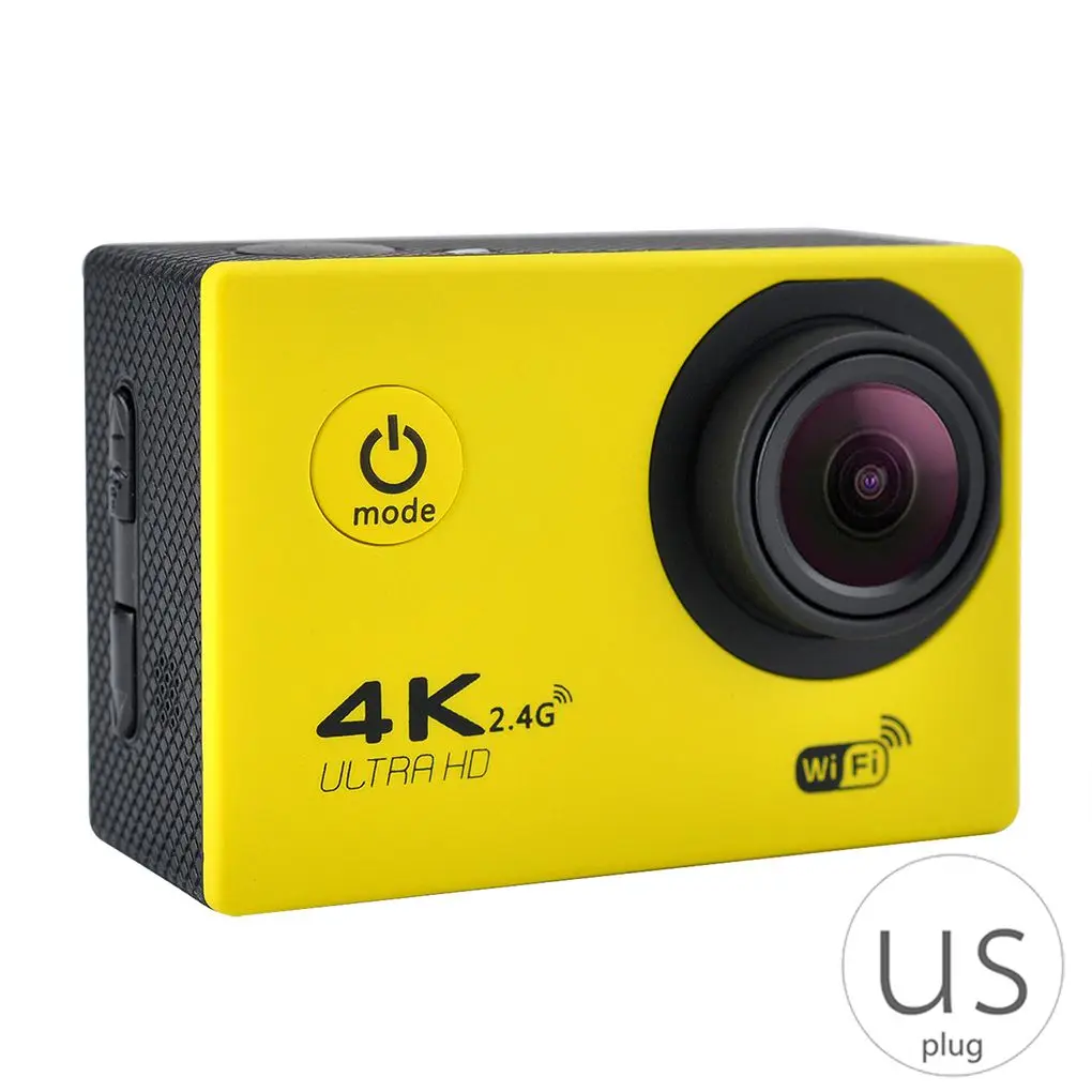 4K Наружная Спортивная экшн-камера 1080P wifi 30m водонепроницаемый 170 градусов широкоугольный объектив 12MP/5MP Экстремальные виды спорта DV Cam видеокамера