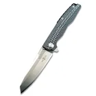 Складные ножи TwoSun TS16G10 D2, карманный Клинок с лезвием, Черная рукоятка из G10, клипса, шарикоподшипник, для охоты, кемпинга