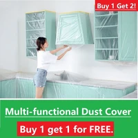 dust covers dustproof film decoration plastic household multi functional cover for bed mattress cars spray pain protective film
