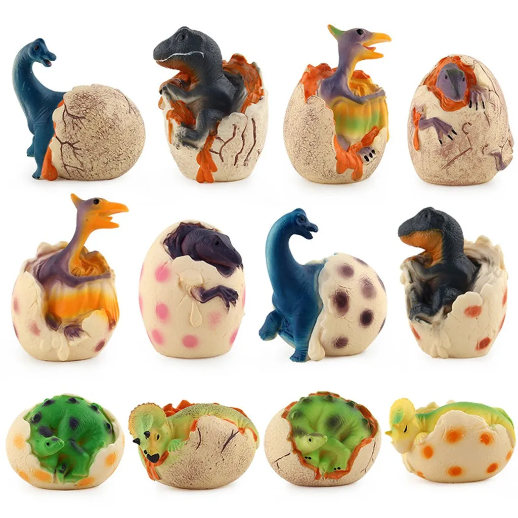 6 шт. детские игрушки в виде Яйца динозавра|Юный биолог| |