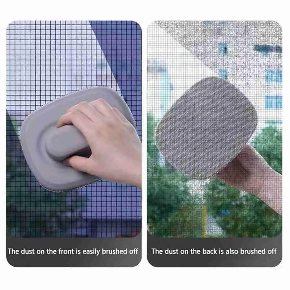 

Креативная щетка для мытья окон, сетка для очистки экрана, щетка для удаления сетки, щетка, очиститель, чистящие инструменты для удаления пы...