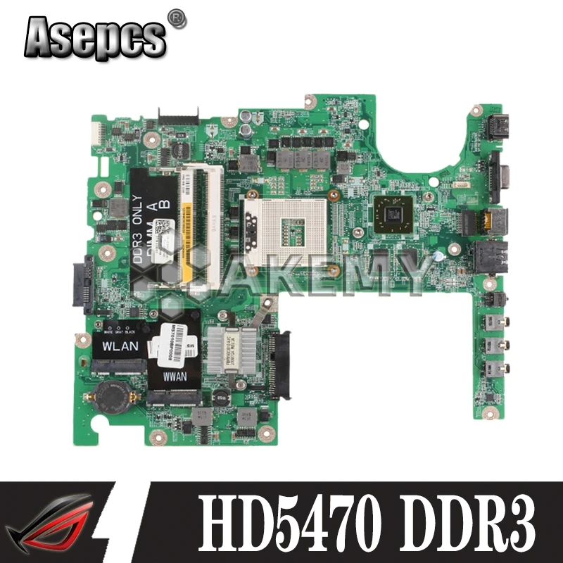 CN 04DKNR 04 DA0FM9MB8D1 материнская плата для For DELL Studio 1558 ноутбука 4DKNR HD5470 DDR3 CPU