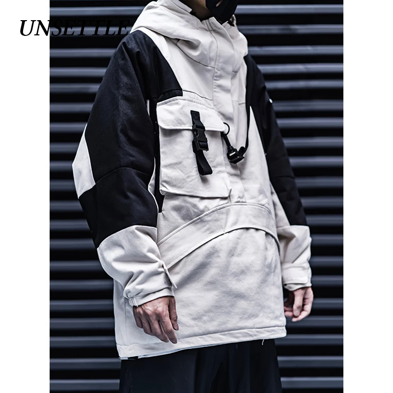 UNSETTLE 2019 японская Толстая Теплая мужская/wo мужская зимняя куртка повседневная