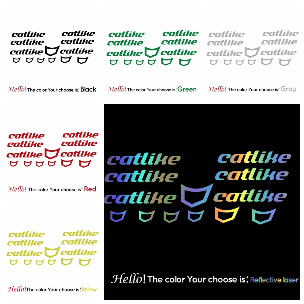 

Reflective catlike Stickers Cinelli for Road Bike Mountain Cycling Sticker MTB Bicycle Wheels Decal Protector Parts