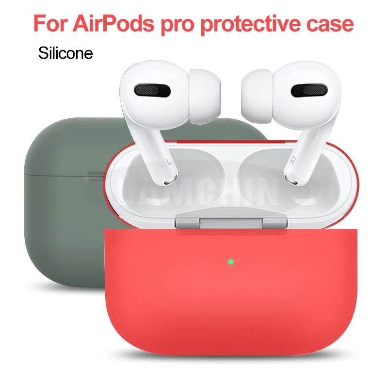 Силиконовый чехол для Apple Airpods Pro TWS Bluetooth наушники AirPods беспроводная гарнитура