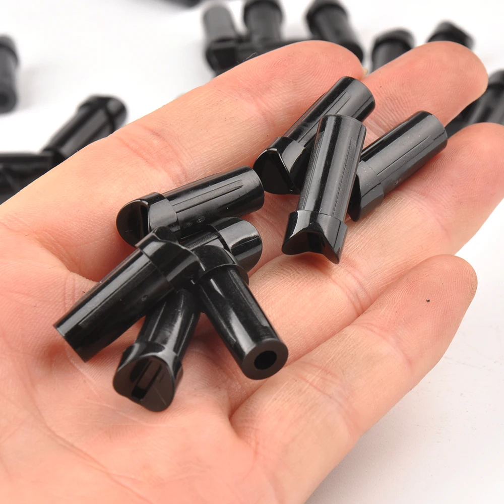 12/24 шт. стрельба из лука полумесяц арбалетные болты Стрела Nocks внутренний для