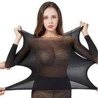 thermal underwear women sexy warm long johns seamless winter thermal underwear set warm thermos clothing