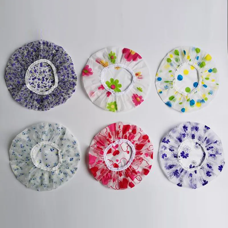 1 шт. Цвет случайный Водонепроницаемый шапочка для душа уплотненные теплые