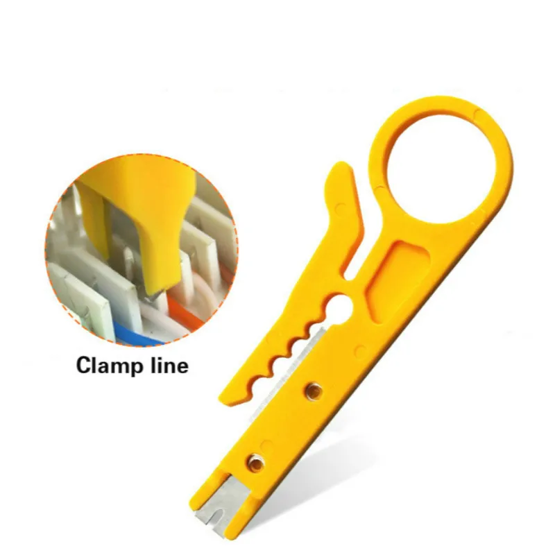 Мини Портативный нож для зачистки проводов Обжимные Щипцы обжимной инструмент