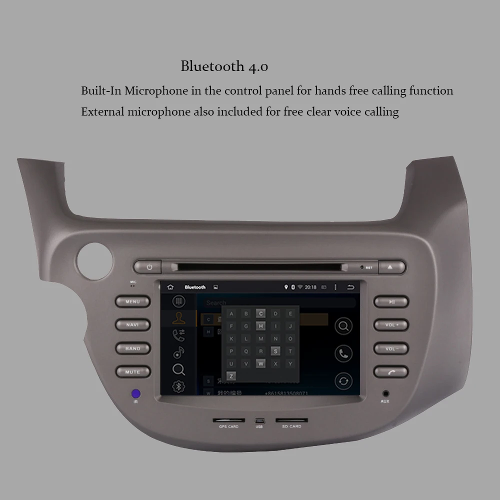 4 ГБ ОЗУ HD Android 9 0 Восьмиядерный автомобильный Автомагнитола стерео для Honda Fit/Jazz