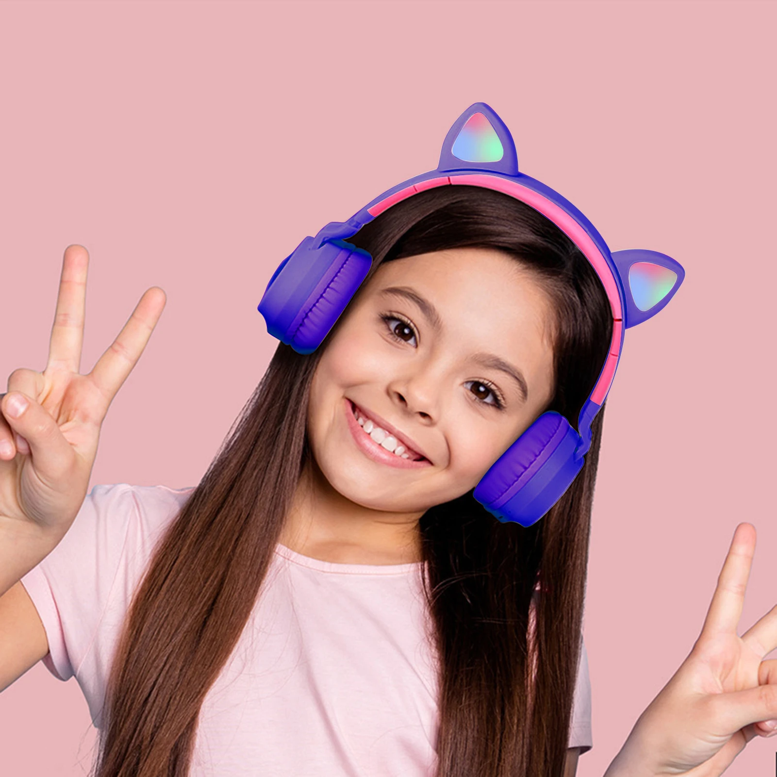 Bluetooth 5 0 гарнитура с TF картой Беспроводные Hi Fi музыкальные стереонаушники басами