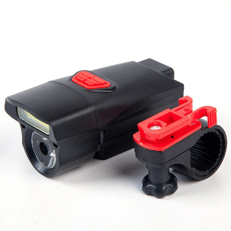 

Bicycle Light ABS Charging Waterproof Bike COB Headlight Double Lamp Outdoor MTB Bicycle Lamp With Light Clip Bike Accessories