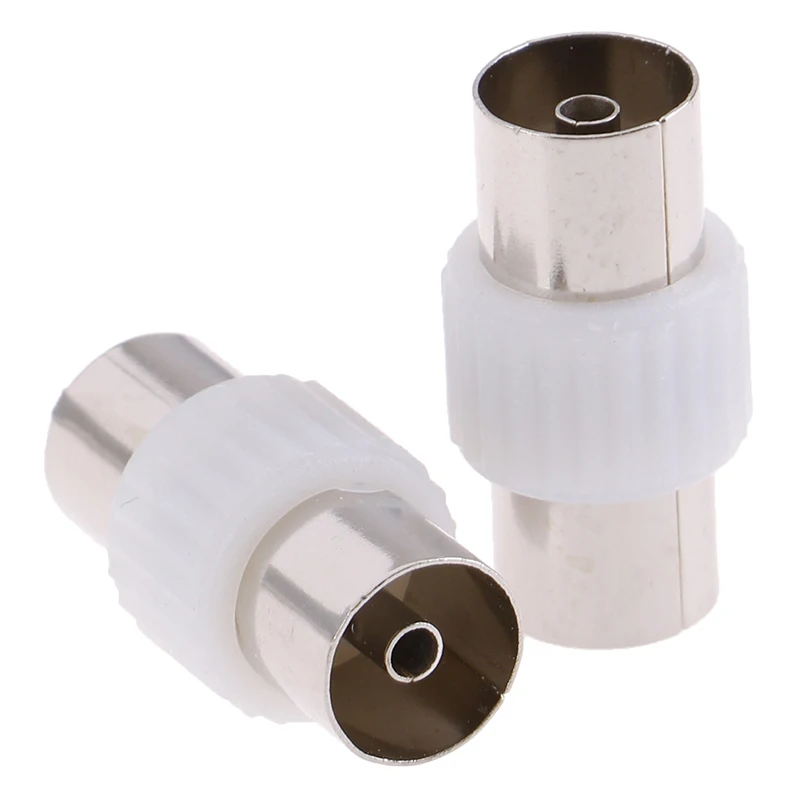 2 шт Женский к женским антеннам ТВ разъем джек РЧ коаксиальный