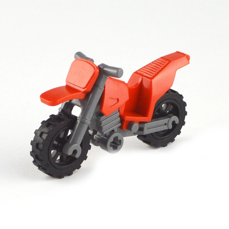 

10pcs Motorcycle Building Block Toys for Figures diy Bricks moc Assembly Educational Gifts for Children Kids Birthday Toy