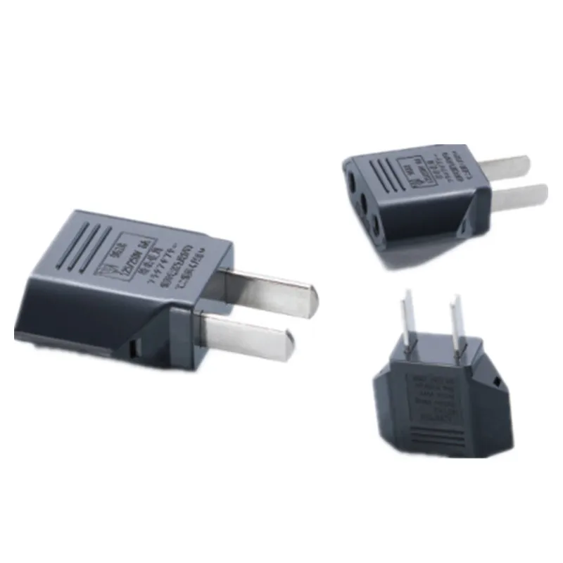 2 шт. универсальная штепсельная вилка США в ЕС Европу дорожная настенная розетка
