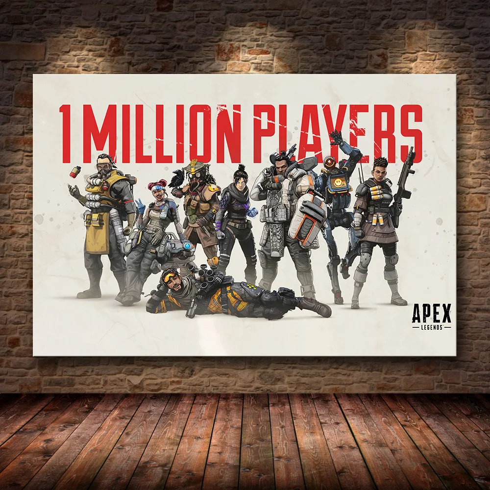 Без рамы игры постер украшения картина Apex легенды о HD Холст Картина