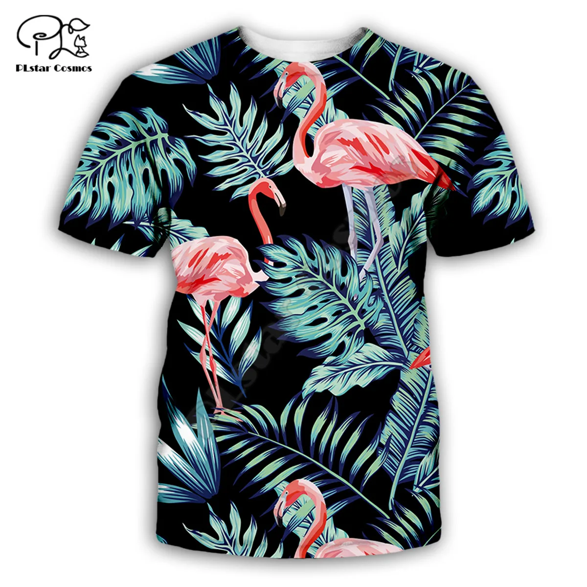 

dog cat flamingo turtle T Shirt summer printed t-shirt men for women shirts tops black cotton tees Fashion Short sleeve