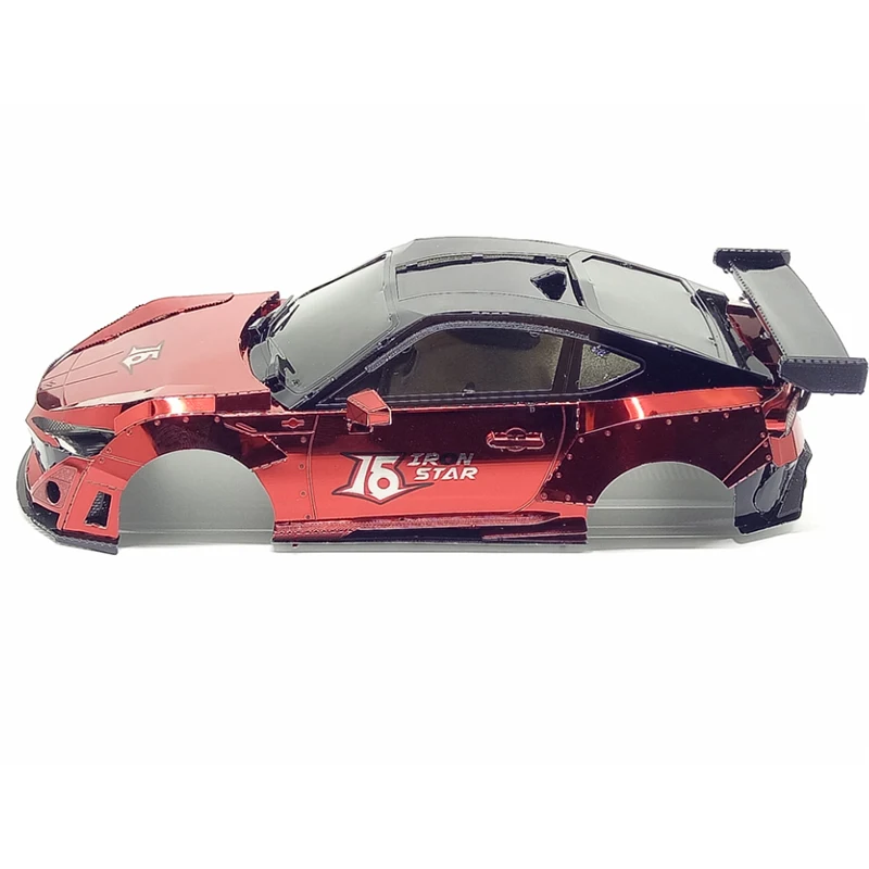 FATJAY 1/28 MINI Q GT86 чехол для автомобиля металлическая текстура ракета кролик