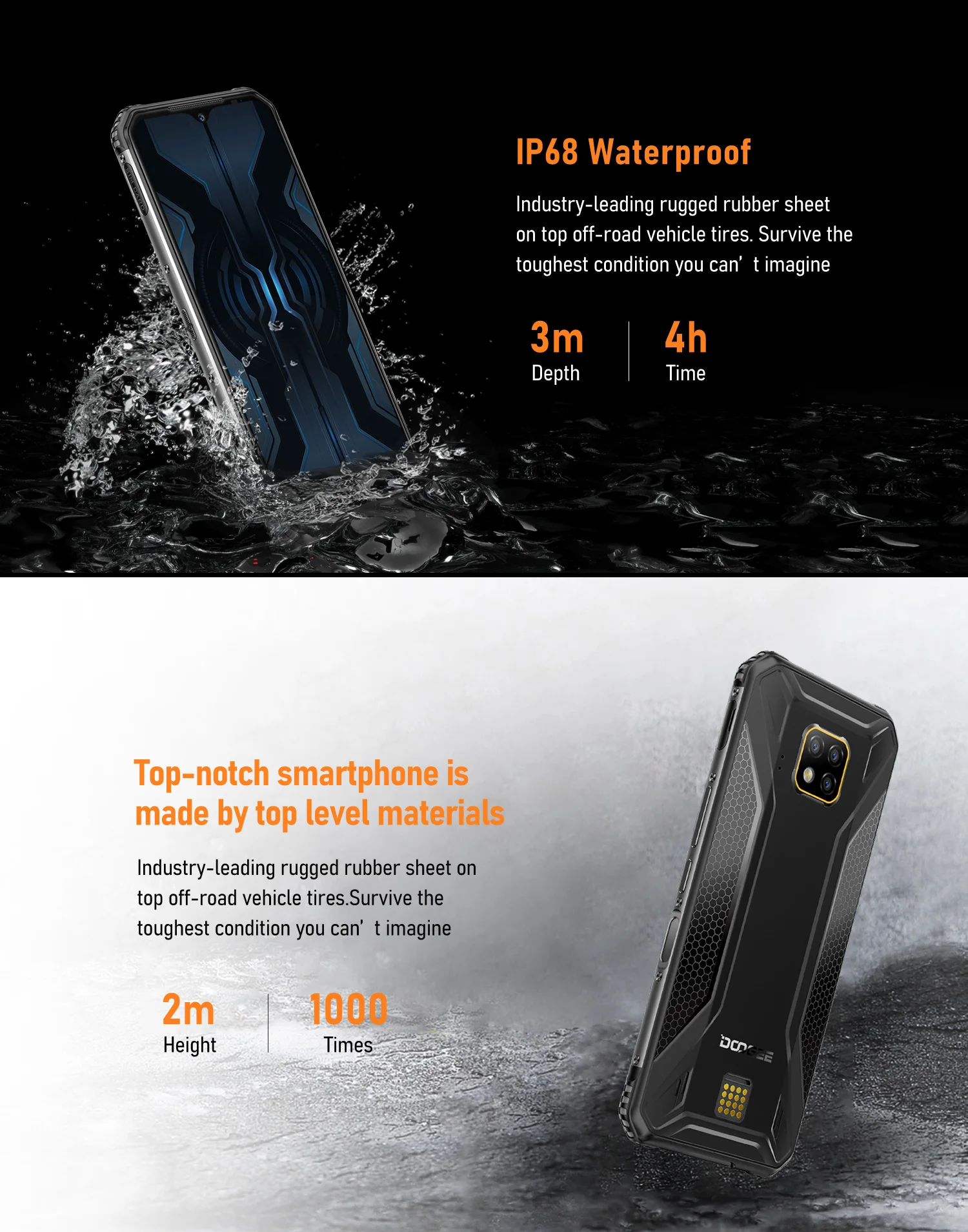Doogee S95 Pro модульный прочный мобильный телефон 6," дисплей 8 Гб 128 ГБ Helio P90 Восьмиядерный 48MP с тройной камерой смартфон