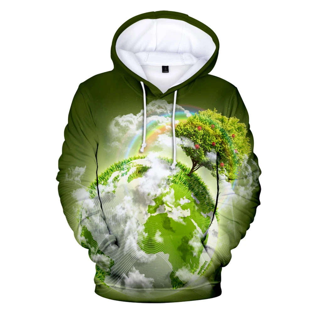 

Earth Day 3D hoodies men/women Spring/Autumn/Winter New Arrivals sweatshirts Earth Day hoody casual tops