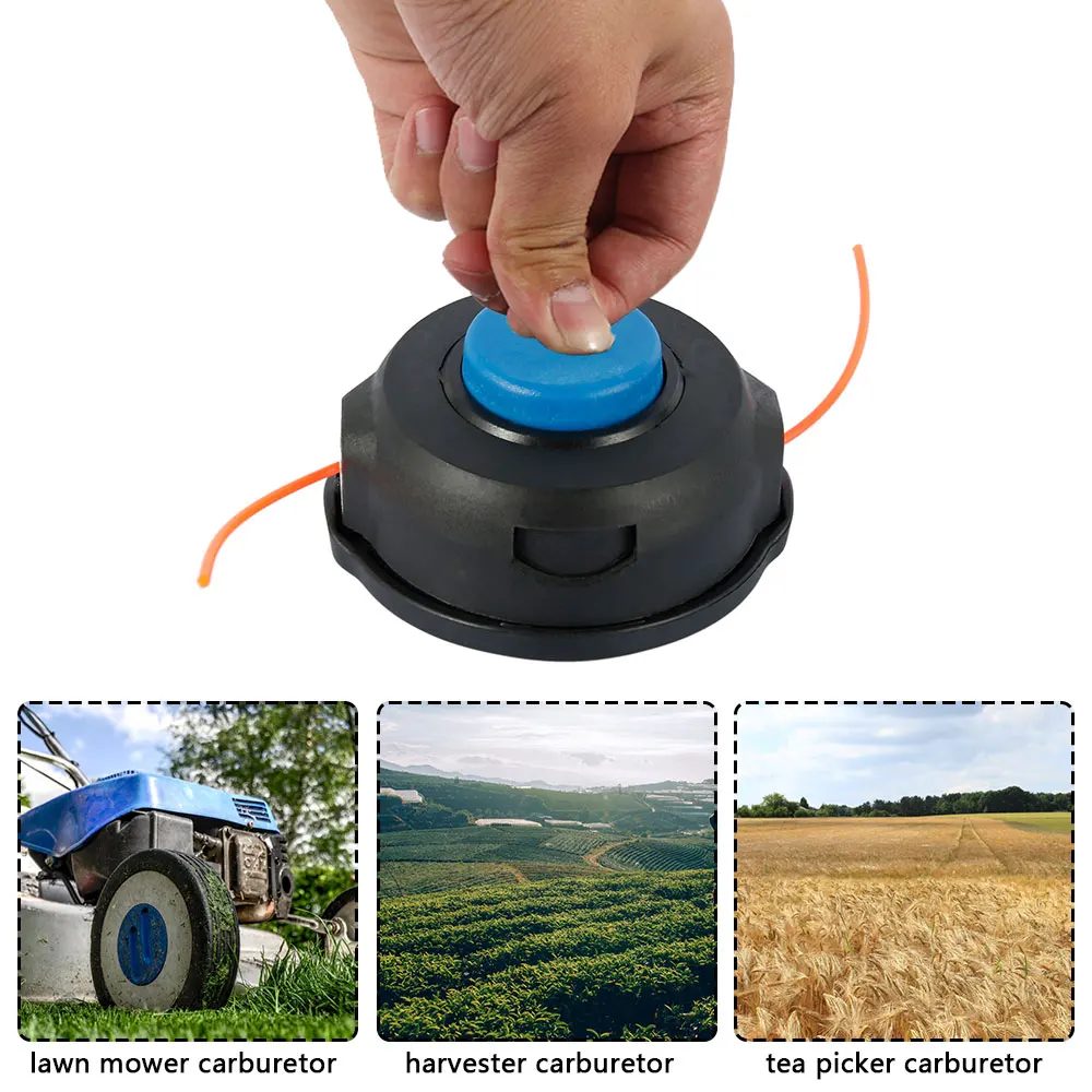 Универсальный T35 Tap Advance прямой вал головка для триммера круглая чистки сорняков