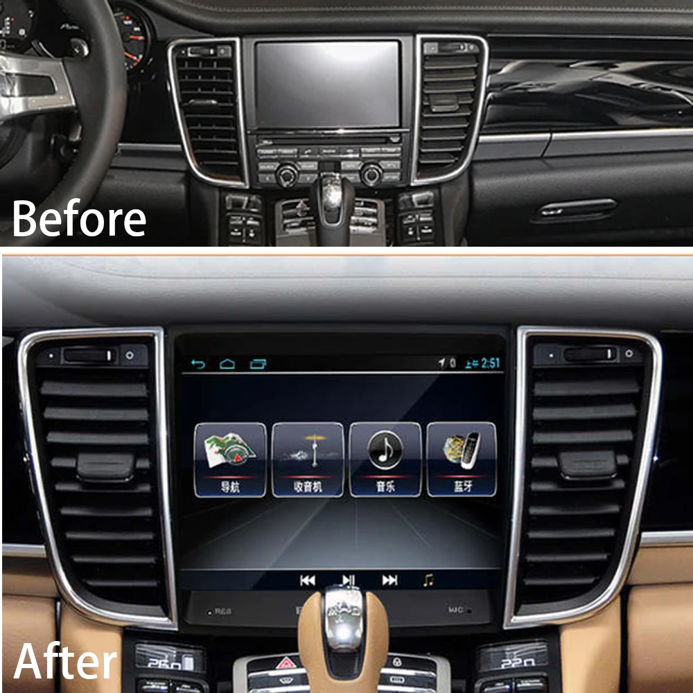 Автомобильный мультимедийный плеер стерео GPS DVD Радио Навигация 64 ГБ Android 9 0 экран
