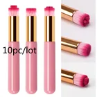 Аппликаторы для наращивания ресниц 10 шт., профессиональные моющие кисти для ресниц, инструменты для чистки ресниц