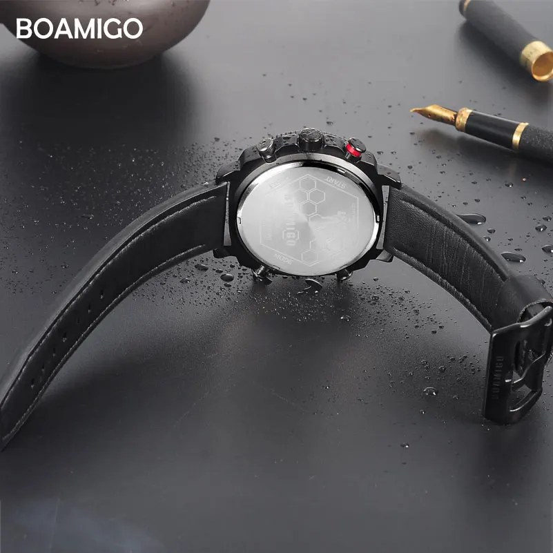 Мужские кварцевые часы с хронографом в стиле милитари | Наручные