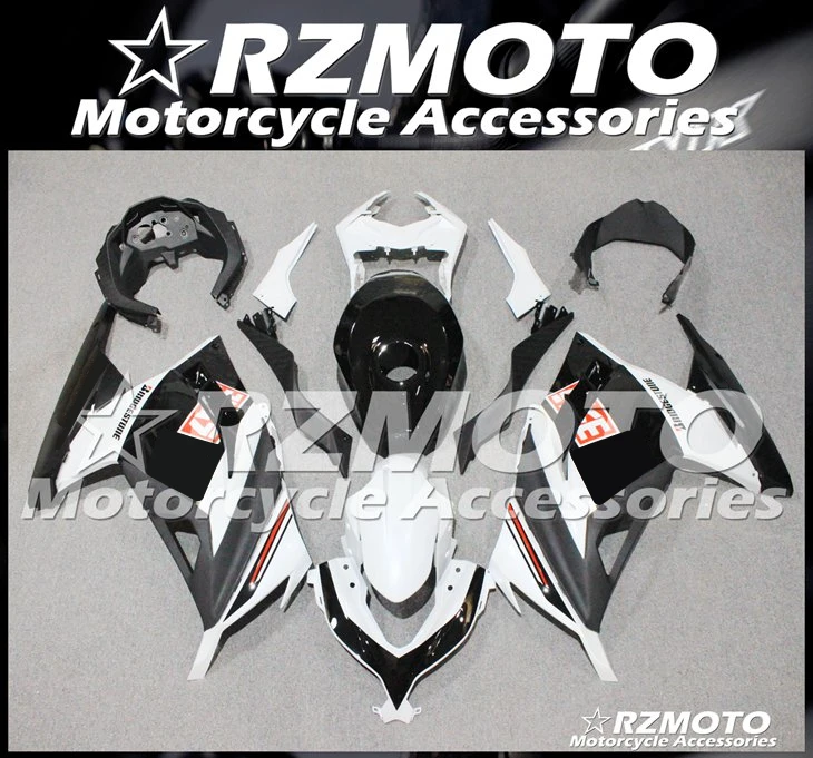 

Литье под давлением, новый комплект обтекателей для мотоциклов ABS, подходит для Kawasaki Ninja300 EX300 13 14 15 16 17 ZX300R 2013-2017, черный, белый