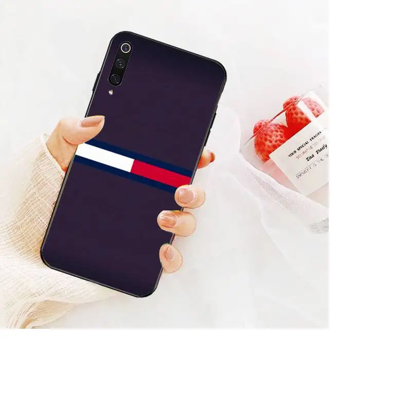 

Tom Me Brand Phone Case For Redmi 9A 8A 7 6 6A Note 9 8 8T Pro Max Redmi 9 K20 K30 Pro Black Silicone Soft TPU Case