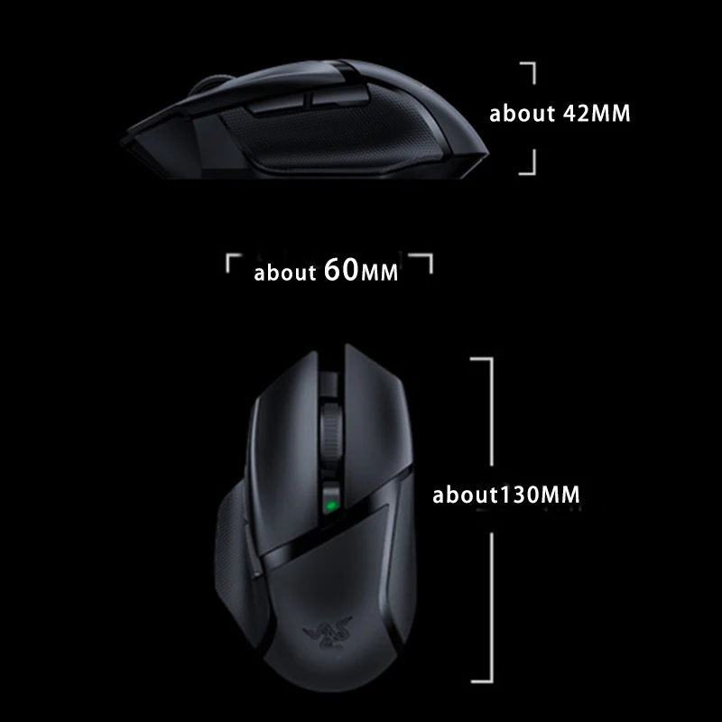 

Razer Basilisk X Hyperspeed Wireless Gaming Mouse,Bluetooth Wireless Compatible 16000DPI DPI Optical Sensor For Laptop PC Gamer