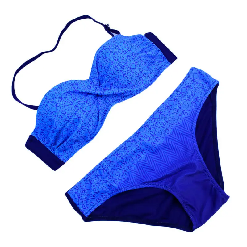 

Women Bandeau Sexy Bikini Set Padded Swimwear Swimsuit Ladies Beach Bathing Suit