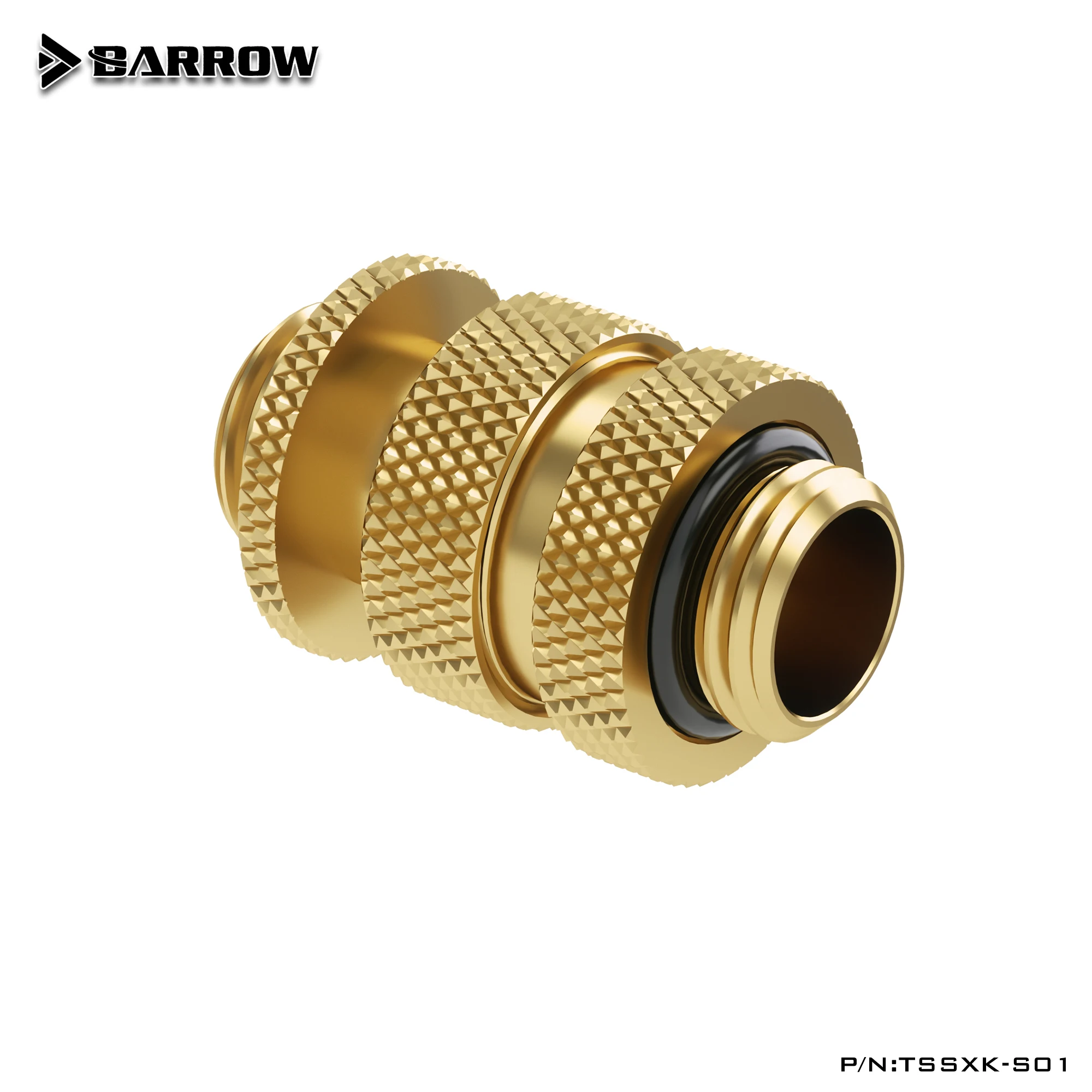 Barrow золотые белые черные серебристые G1/4 дюйма поворотные разъемы/удлинитель (16 22
