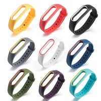 for xiaomi mi band 2 sport strap smart watch straps replacement silicone wristband for mi band 2 smart bracelet accessories